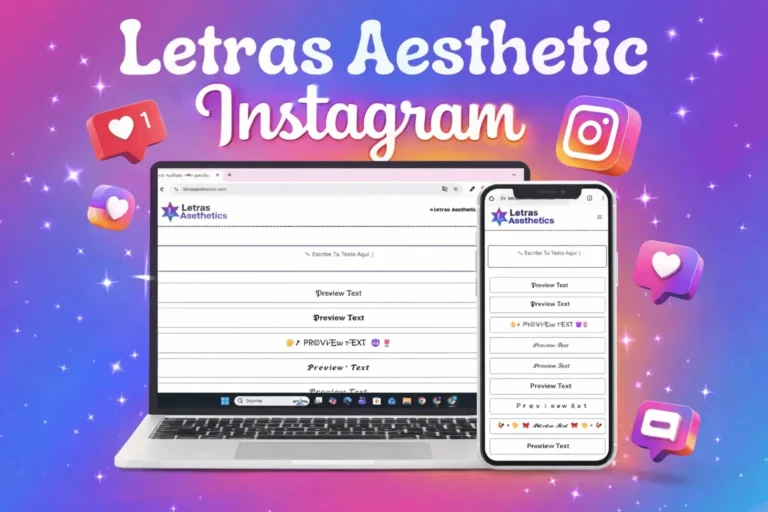 Letras Aesthetic Instagram featured image