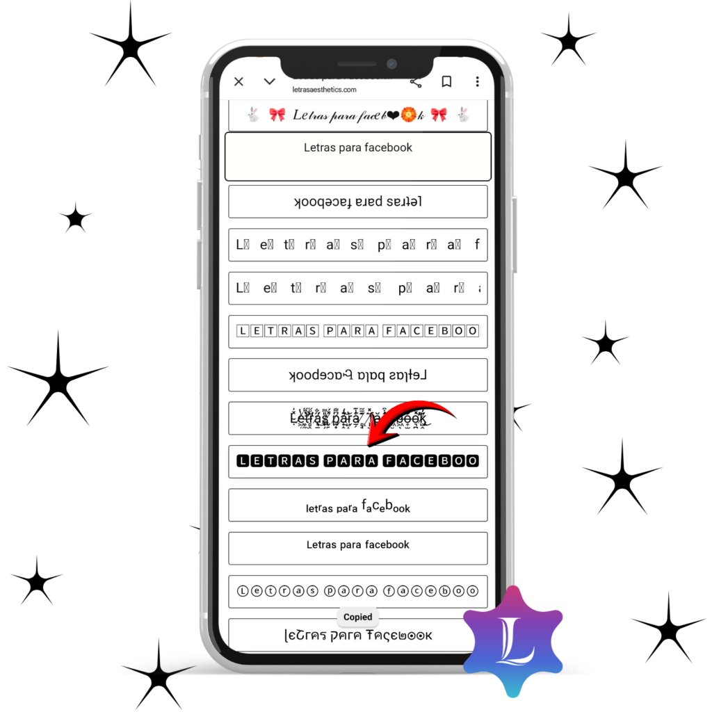 Elige el Estilo de Letra que Prefieras